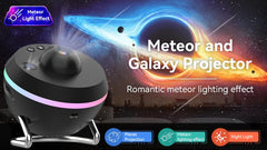 12 IN 1 Galaxy Star Projector with Meteor Ultra Clear Night Light Lamp