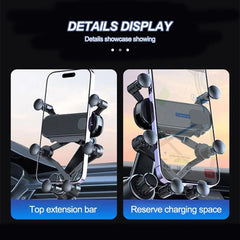 SEAMETAL 360° Adjustable Car Phone Mount